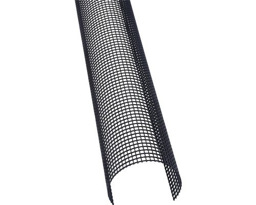Marley Poly-Net ochranná mriežka na zachytenie lístia plastová antracitová sivá RAL 7016 JŠ 100-125 mm 2000 mm
