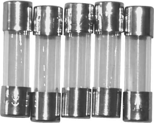 Päť sklenených poistiek