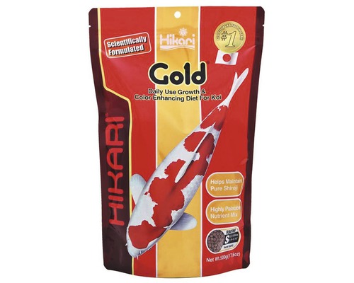 Krmivo pre jazierkové ryby Hikari Gold Mini 500 g Hikari Gold krmivo pre koi na denný rast a zvýraznenie farby