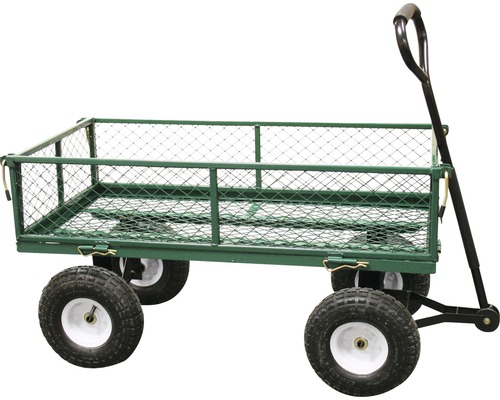 Záhradný vozík s drôtenou korbou 120 l bantam
