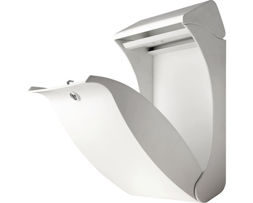 Otvorená kovová poštová schránka