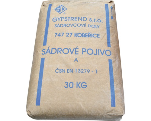 Vrece so sadrovým spojivom, 30 kilogramov
