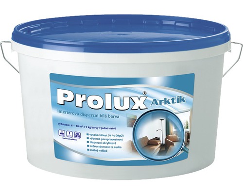 Farba na stenu Prolux Arktik biela15 kg Farba na stenu Prolux Arktik biela15 kg