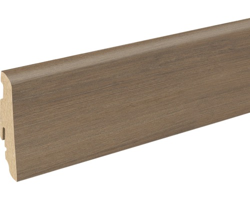 Soklová lišta Skandor Tornado Oak FU60L 19x58x2400 mm Drevená podlahová lišta