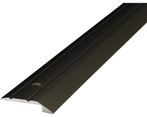 ALU ukončovacia lišta bronz 4-5x30mm/1 m (predvŕtaná) Podlahový profil z kovu
