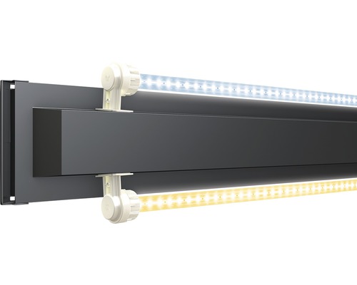 LED akvarijné svetlo s dvoma svetelnými lištami