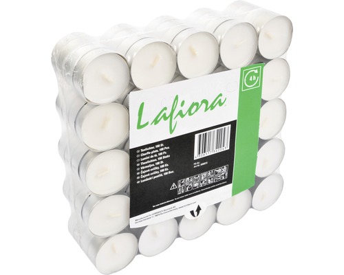 Balenie 100 čajových sviečok