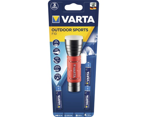 Svietidlo Varta Outdoor Sports F10 s batériami