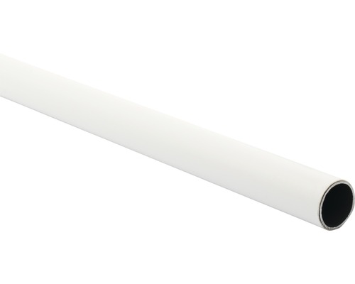 Šatníková tyč Ø20x600 mm biela