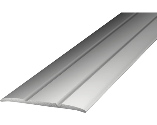 ALU prechodová lišta strieborná, samolepiaca 38x1000 mm Podlahový profil z kovu