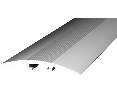 D.O.S. prechodová lišta kobercová strieborná 40x1000 mm Podlahový profil z kovu