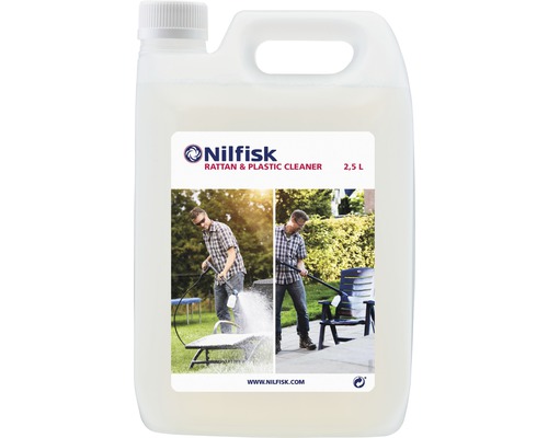 Čistiaci prostriedok na Nilfisk Ratan & Plast 2,5 l Nilfisk čistič na ratan a plast, 2,5 litra