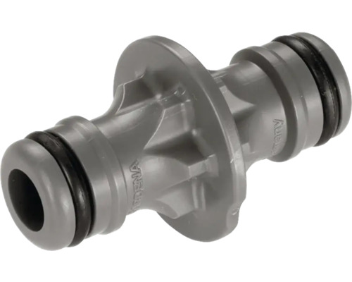 Hadicová spojka Gardena na prechod z hadice 19 mm (3/4") na hadicu 13 mm (1/2") Plastová hadicová spojka Gardena