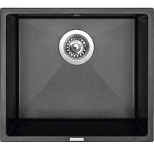 Granitový drez Sinks Frame 457 Metalblack