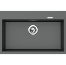 Granitový drez Sinks Maximo 780 Metalblack