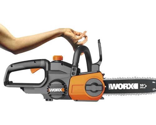 Reťazová píla Worx s dĺžkou lišty 25 cm