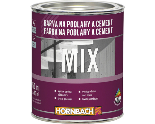HORNBACH MIX Farba na cement a podlahy 750ml báza A na miešanie-0