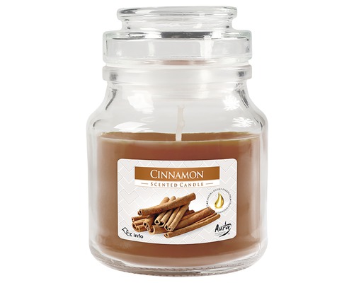 Vonná sviečka v skle ŠKORICA 120 g Vonná sviečka škorica v skle