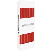 Balenie desiatich červených sviečok