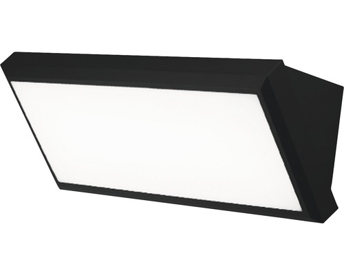 LED vonkajšie nástenné svietidlo Top Light GIRONA IP65 12 W 1080 lm 4000 K čierne Obdĺžnikové nástenné svietidlo pre vnútorné použitie