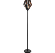 Stojacia lampa s geometrickým tienidlom pre interiéry