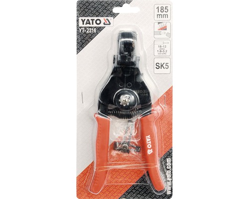Logo Yato Odizolovacie kliešte s dĺžkou 185 mm v balení