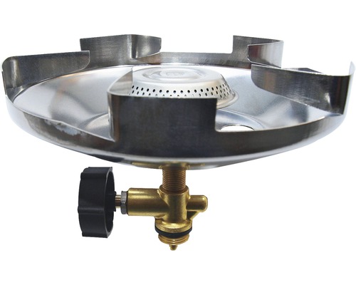 Kovový plynový varič s regulátorom