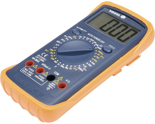 Digitálny multimeter na meranie napätia