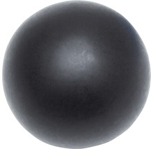 Čierna kovová guľa do záhrady
