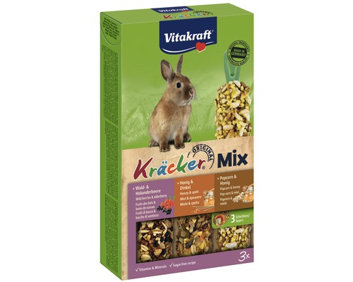 Vitakraft Kräcker Mix pre malé domáce zvieratá, vyrobené v Nemecku