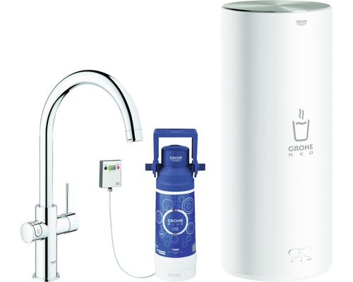Vodný systém Grohe Blue s batériou, filtrom a chladičom