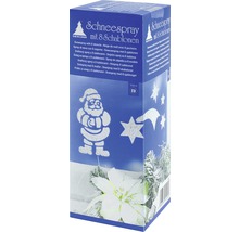 Snehový sprej s ôsmimi šablónami