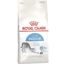 Logo Royal Canin. Suché krmivo pre mačky žijúce v byte na zníženie zápachu stolice.