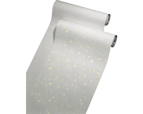 Dve rolky papierovej tapety so vzorom hviezd
