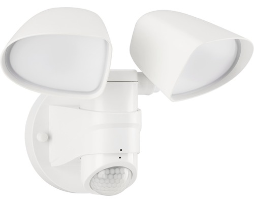 LED vonkajšie nástenné svietidlo Telefunken IP44 2x10 W 1000 lm 4000 K biele so senzorom pohybu LED vonkajšie nástenné svietidlo Telefunken IP44 2x10 W 1000 lm 4000 K biele so senzorom pohybu