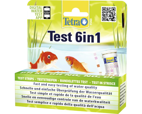 Tetra Pond Test 6v1 na určenie kvality vody