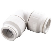 Rohový spojovací kus rúrky z plastu