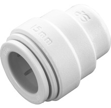 Plastová rúrková spojka, 15 milimetrov