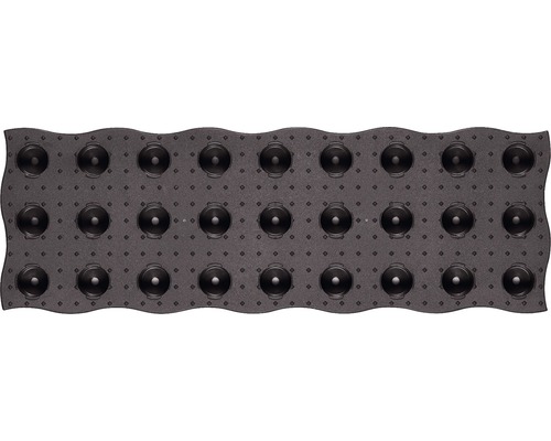 Plastová dlaždica Garantia MaXi Garden 70x24 cm hnedá 4 ks Dierovaná doska na náradie pre pracovný stôl