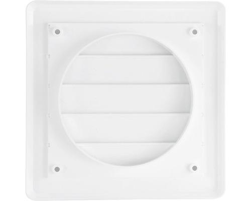 Štvorcový tanierový ventil z plastu s lamelami