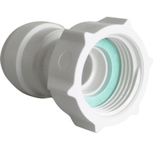 Plastová rúrková spojka so závitom a tesnením