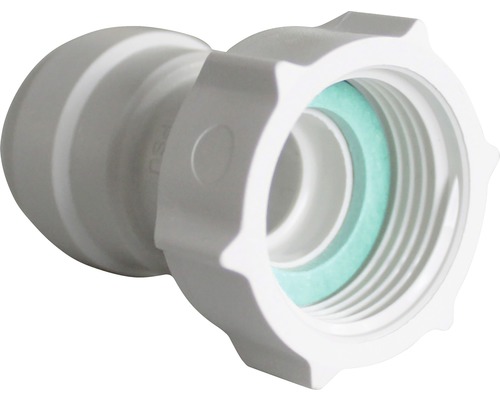 Plastová rúrková spojka so závitom a tesnením