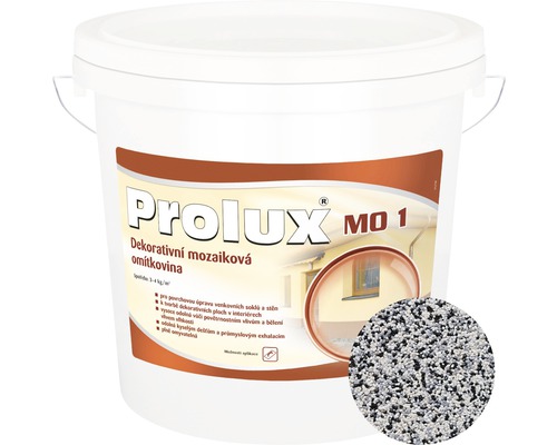 Dekoratívna mozaiková omietka Prolux 1 - 115 jemnozrnná 25 kg Prolux MO 1 dekoratívna mozaiková omietka vo vedre