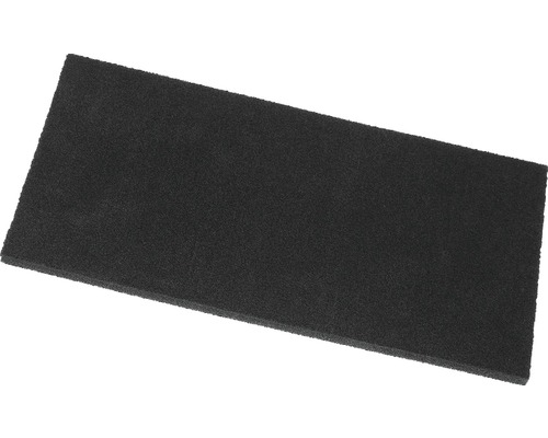 Gumová doska čierna 140 x 280 mm