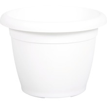 Plastový kvetináč Naxos Ø 18 cm biely