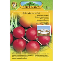 Balenie pásku semien reďkovky do záhrady