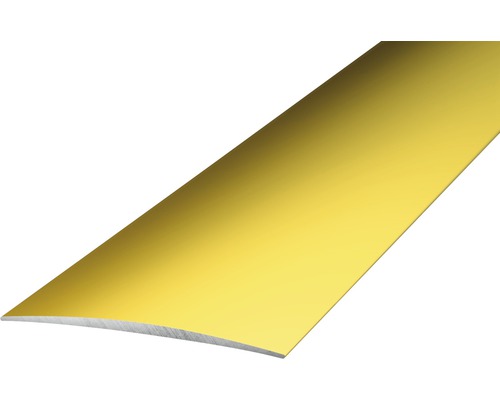 Hliníkový prechodový profil zlatý 1m 40mm samolepiaci