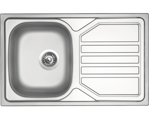 Nerezový drez Sinks Okio 800V 0,6 mm textúrovaný