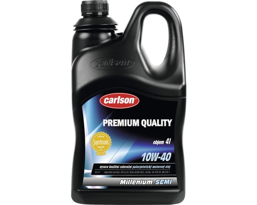 Motorový olej Carlson Millenium Semi SAE 10W-40, 4 l Motorový olej Carlson Premium Quality, 4 litre, 10W-40