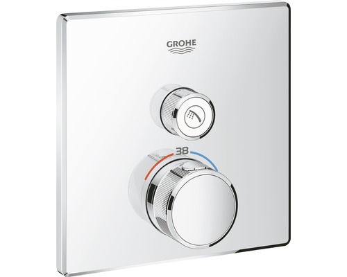 Termostatická sprchová batéria Grohe Logo s dvoma regulátormi